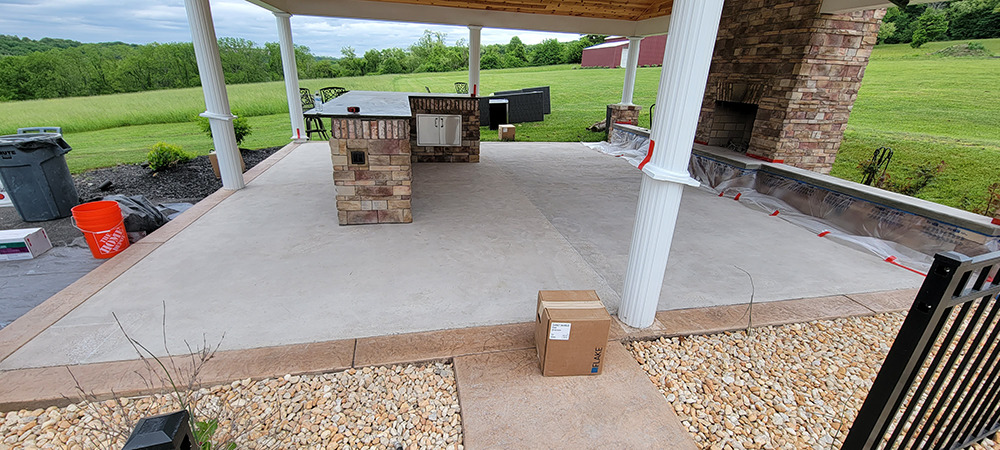 Residential Epoxy Services - Patio